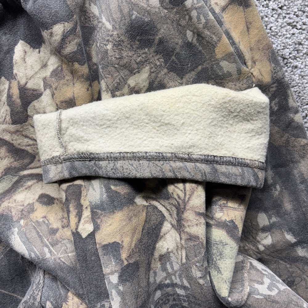 VTG Realtree Camo Jerzees Outdoors Drawstring Sweatpants Size XL USA Made Hunt - Picture 9 of 9